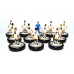 Subbuteo Andrew Table Soccer Belgium Euro 1984 away kit on WSB Professional bases